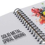 Mixed Media Paper Pad Sketchbook, 2 Pack, 60 Sheets