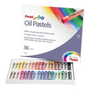 Pentel Oil Pastel 36-Color Set