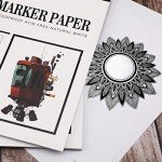 BOXUN 50 Sheet Bleedproof Sketch Marker Pad