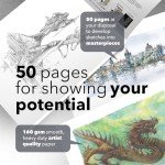 Castle Art Supplies 9x12 Heavy Sketchpad 2-Pack