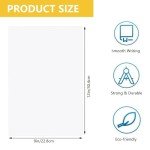 100 Sheets 9" x 12" Kids Art Paper