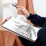 Crehatos 9"x12" Top Spiral Sketch Pad - 100 Sheets