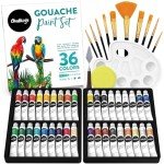 Chalkola 36-tube Gouache Paint Set