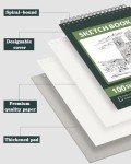 WeLiu 9x12 Inch Sketchbook - 2 Packs