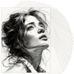 Bulk 65 Sheets 9" x 12" Sketch Paper