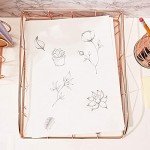 100-Pack Cold Press Bamboo Paper Sheets