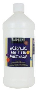 Sargent Art 22-8817 32-Ounce Acrylic Matte Medium