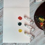 Tumuarta 9x12” Oil Painting Paper Pad, 12 Sheets