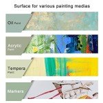 AUREUO 8x10 Canvas Pad - 10 Sheets for Painting