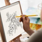 10-Pack Mini Sketchbooks with 300 Sheets