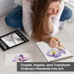 Top Spiral Bound Sketch Book - 60 Acid-Free Sheets