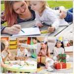 4 Pack Top Spiral Sketch Books, 9x12 Inches