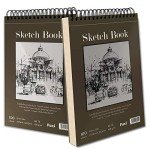 Top Spiral Sketch Pad - 2 Packs, 100 Sheets