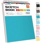 Soucolor 9" x 12" Spiral Sketch Book - 100 Sheets