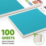 Soucolor 9" x 12" Spiral Sketch Book - 100 Sheets