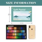 Soft Chalk Pastels with 64 Colors