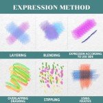 Soft Chalk Pastels with 64 Colors