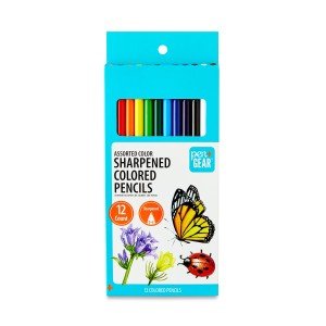 Pen+Gear Sharpened Colored Pencils, 12 Count