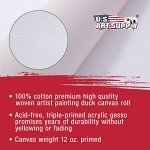 63" 100% Cotton Canvas Roll - 6 Yards