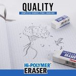 Pack of 10 Pentel Block Erasers