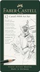 Faber-Castell CASTELL 9000 Pencil Set (12 pcs)