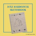 Totoro Cloth Cover Sketchbook Journal Ghibli