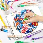 30-Color Gel Pens for Adult Coloring & Journaling