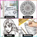 KERIFI 12-Pack Micro Fine Point Ink Pens