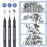 Mogyann Waterproof Drawing Pens for Artists - 12 Sizes