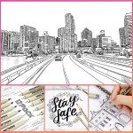 KERIFI 12-Pack Micro Fine Point Ink Pens