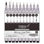 PANDAFLY Micro-Pen Fineliner Ink Pen Set