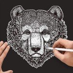 Mr. Pen 8-Pack White Gel Pens for Artists