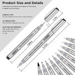 PANDAFLY Micro-Pen Fineliner Ink Pen Set