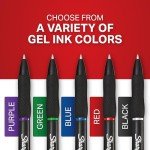 Sharpie S-Gel Blue Ink Pens, 12 Count