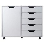 White Wood Drawers Cabinet - Winsome