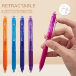 ParKoo Fine Point Retractable Gel Pen Set - 10 Pack