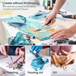 Arteza White Stretched Canvases, Pack of 2