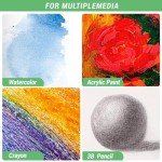 8 Pack of Cotton Stretched Canvases in Multiple Sizes