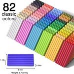 82 Color Polymer Clay Modeling Kit by Shuttle Art