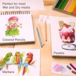 ARTISTO Premium Mixed Media Sketchbook Pack of 3