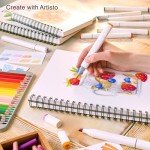 ARTISTO Premium Mixed Media Sketchbook Pack of 3