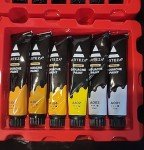 ARTIZA Gouache Paint, 24 Colors, 12ml Tubes