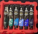 ARTIZA Gouache Paint, 24 Colors, 12ml Tubes