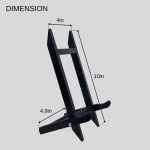 Black Tabletop Easel - Set of 4