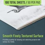 Premium 9" x 12" Drawing Paper Pad - 2 Pack