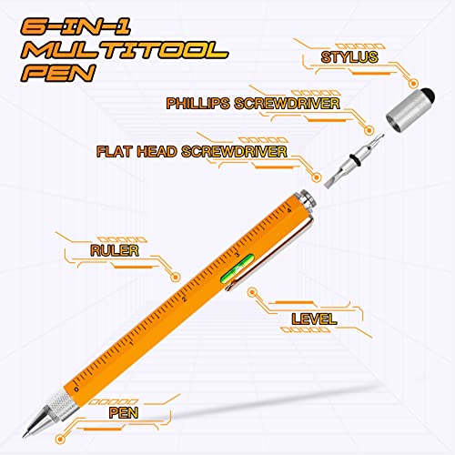 6-in-1 Multitool Pen - Perfect Christmas Stocking Stuffer