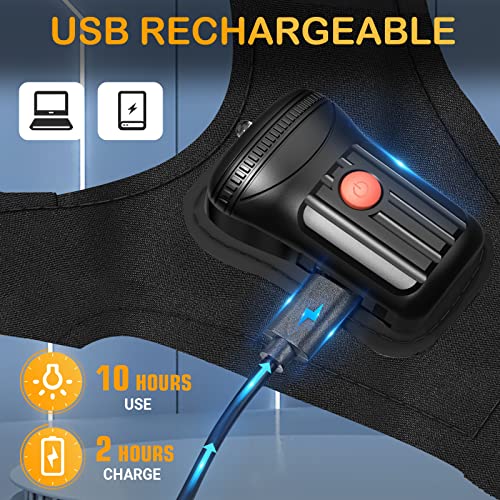 LED Flashlight Gloves for Camping, Hunting, Fishing - Men's Gadgets