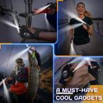 LED Flashlight Gloves for Camping, Hunting, Fishing - Men's Gadgets