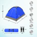 Lightweight 2 Person Camping Tent with Rain Fly