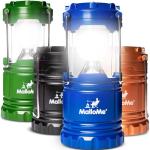 MalloMe Portable LED Camp Lanterns (4 Pack)